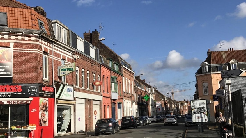 Tous les quartiers risqués Roubaisiens